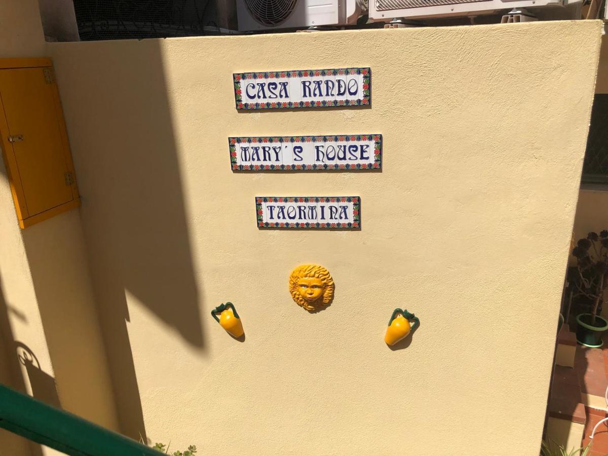Casa Rando Mary's House Taormina Exterior foto